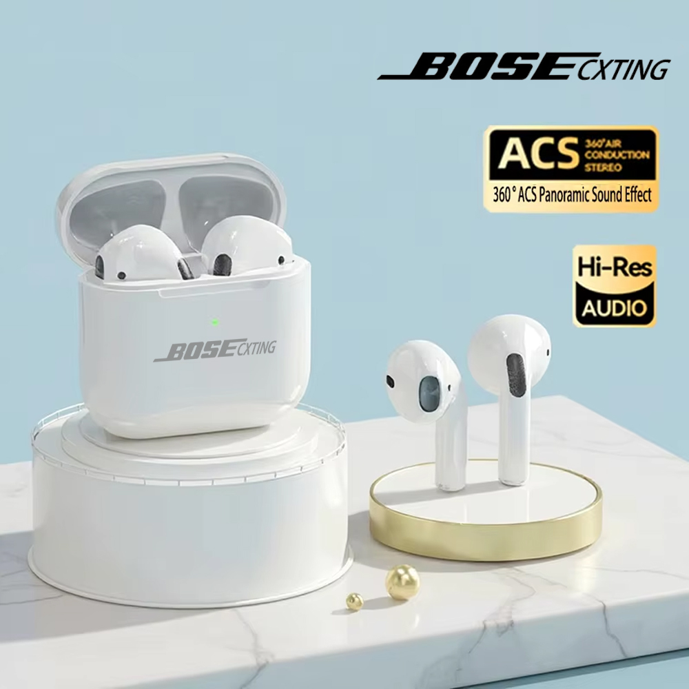 Earphones - BOSECXTING Pro 完全ワイヤレス Bluetoothイヤホン、高音質、低遅延、ノイズキャンセリング機能搭載、マイク付き