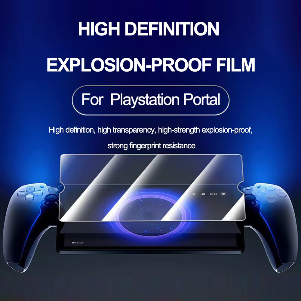 Matte Anti Glare Screen Protector - HDクリアスクリーンプロテクター、アンチブルーライトガード、強化ガラス、プレイステーションポータル、リモートプレーヤー、8インチ、2023、2パック
