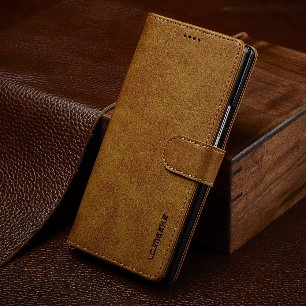 Leather Wallet Card Holder Phone Cover - Samsung Galaxy Z Fold 7 6