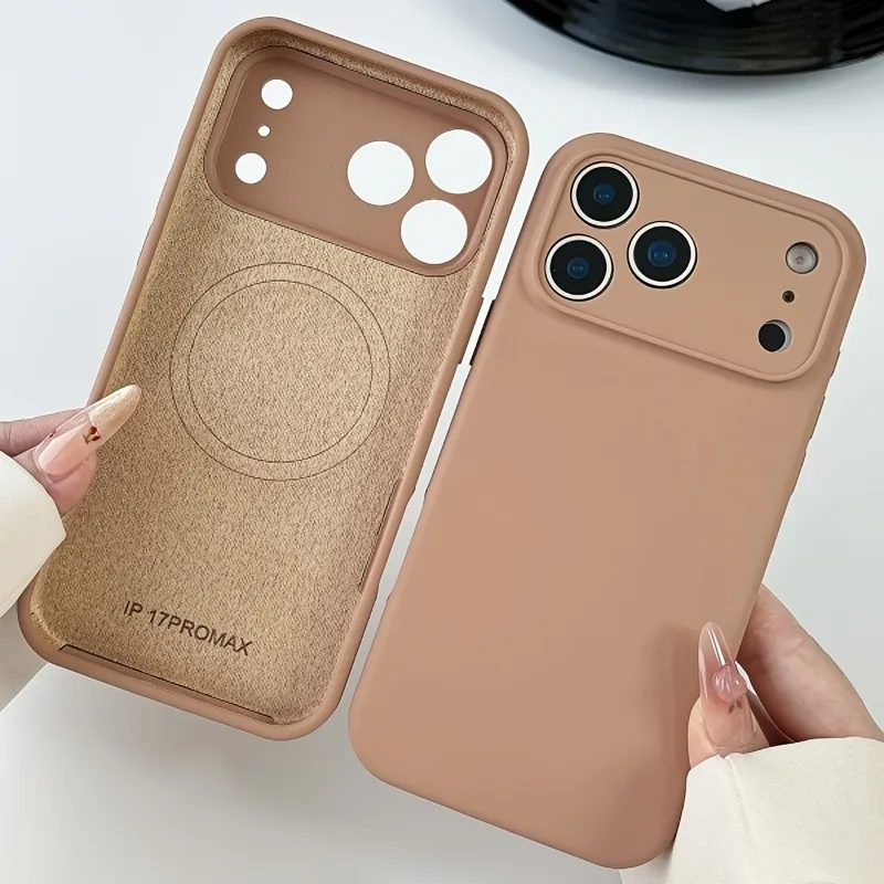 オリジナル液体シリコン製 MagSafe対応 マグネット充電 - Liquid Silicone Magnetic Phone Case のレビューと価格