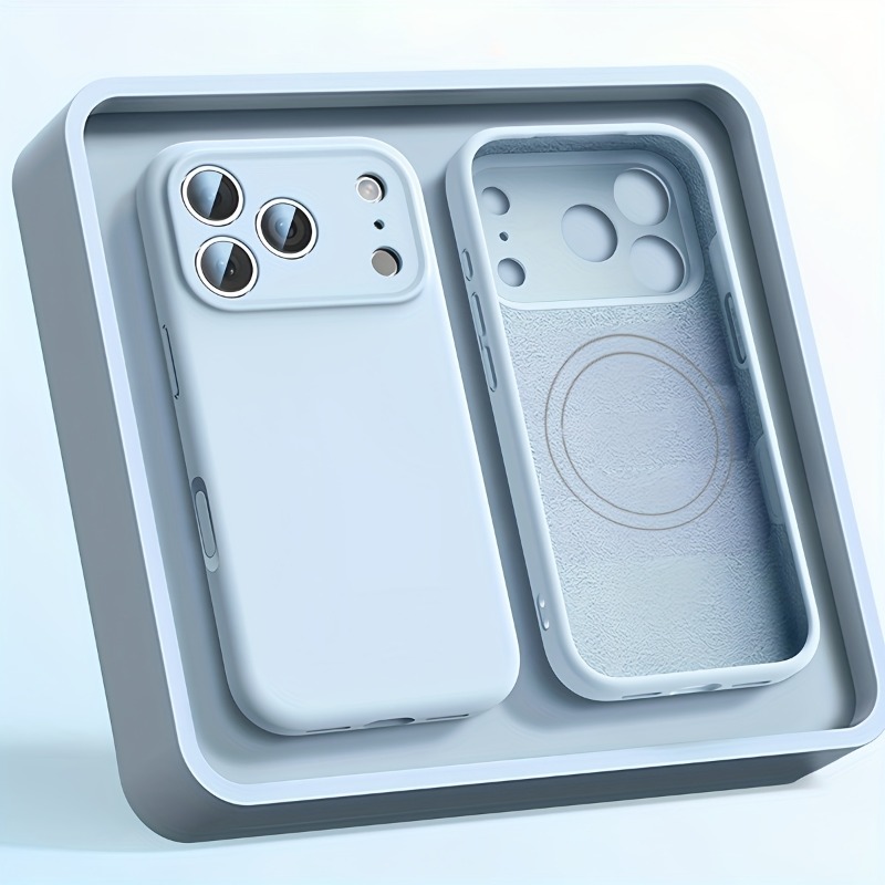 オリジナル液体シリコン製 MagSafe対応 マグネット充電 - Liquid Silicone Magnetic Phone Case のレビューと価格