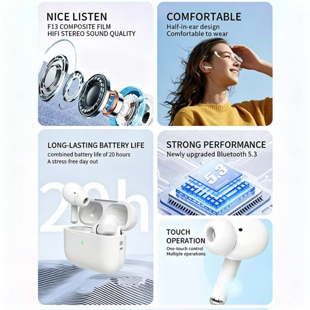 2028年型 新しいA7 Pro Bluetoothヘッドセ - Earphones のレビューと価格