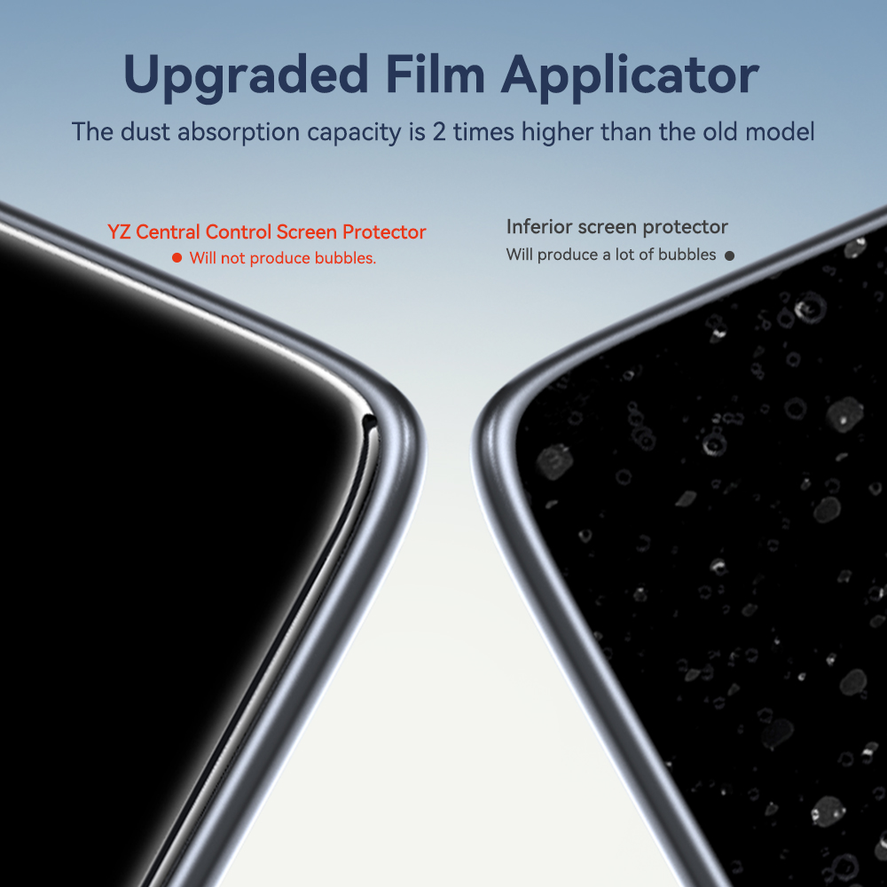 YZ製、テスラ モデル3/Y（2021年～2025年）用、強 - Matte Anti Glare Screen Protector のレビューと価格