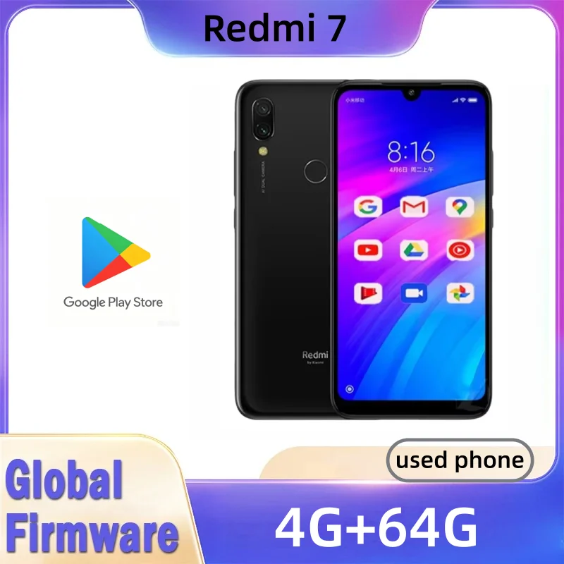 Xiaomi Redmi 7携帯電話（ケース付き）、デュアル - Phone Cases のレビューと価格