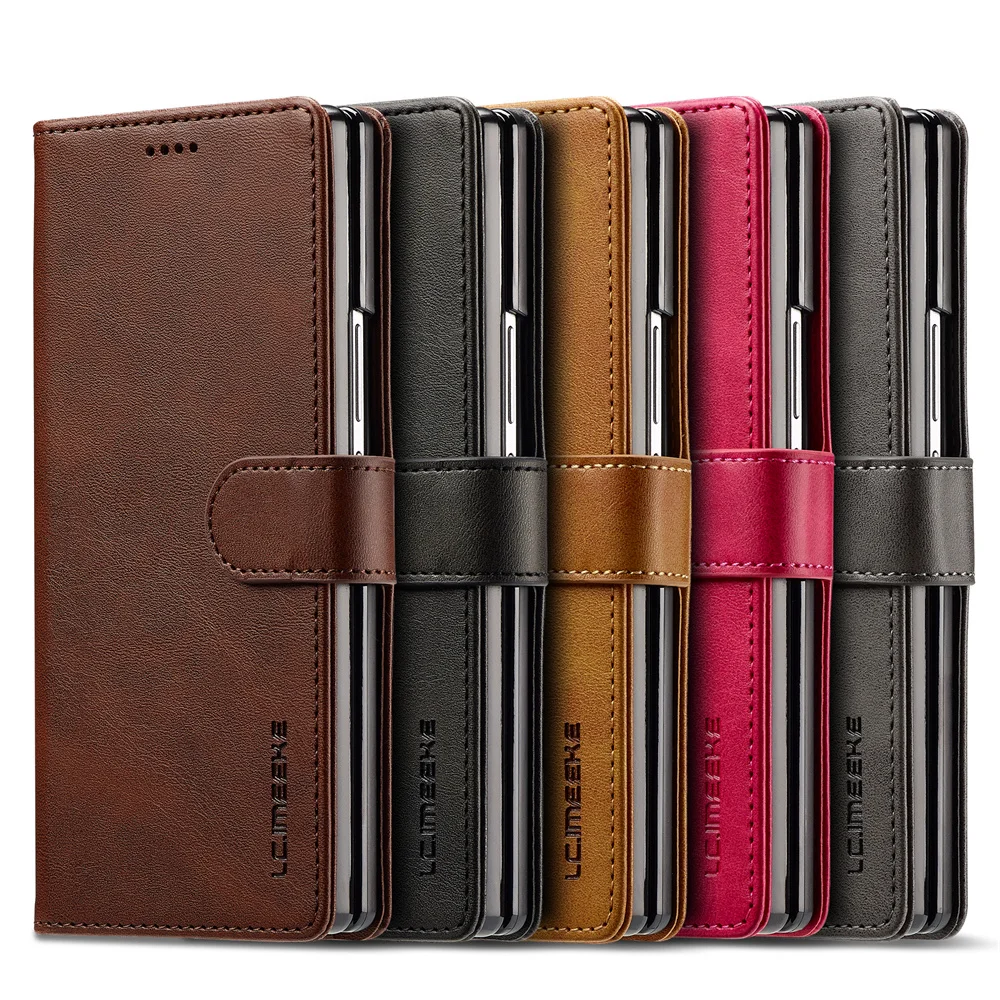 Samsung Galaxy Z Fold 7 6 5 4  - Leather Wallet Card Holder Phone Cover のレビューと価格