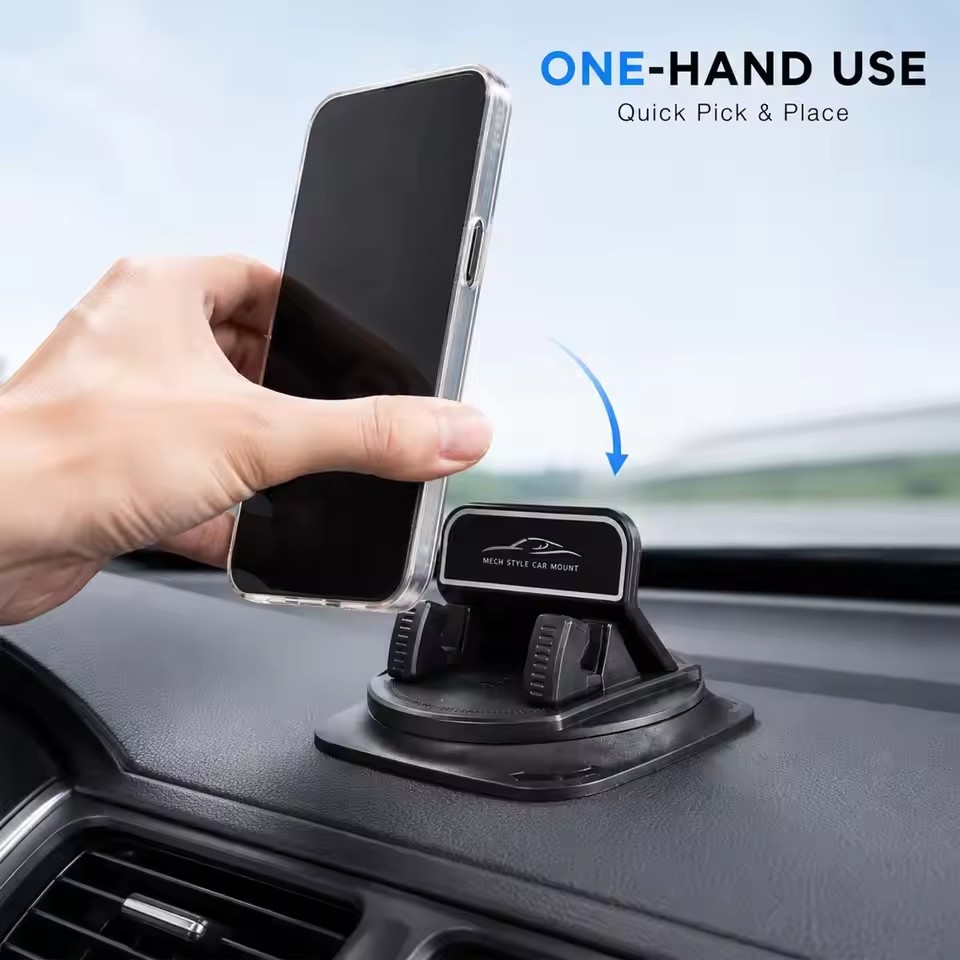360 °   度角調整可能な車載携帯電話ホルダー、滑り止め - Phone Stands のレビューと価格