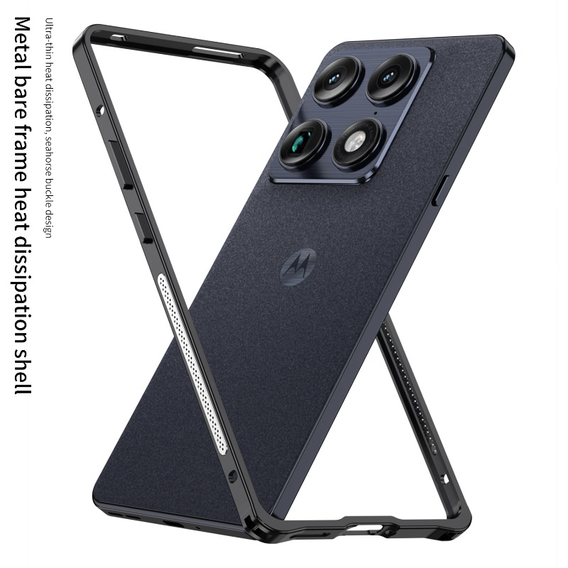 取り外し可能な金属保護超薄型ケースモトローラシグネチャー 5 - Metal Bumper Aluminum Frame Case のレビューと価格