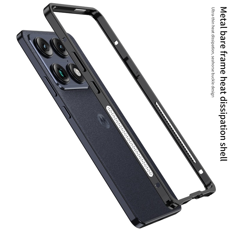 取り外し可能な金属保護超薄型ケースモトローラシグネチャー 5 - Metal Bumper Aluminum Frame Case のレビューと価格